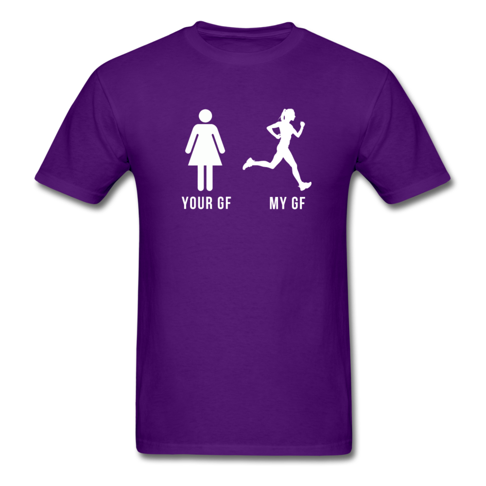 YOUR GF MY GF Unisex T-Shirt-Unisex Classic T-Shirt | Fruit of the Loom 3930-Teelime | shirts-hoodies-mugs