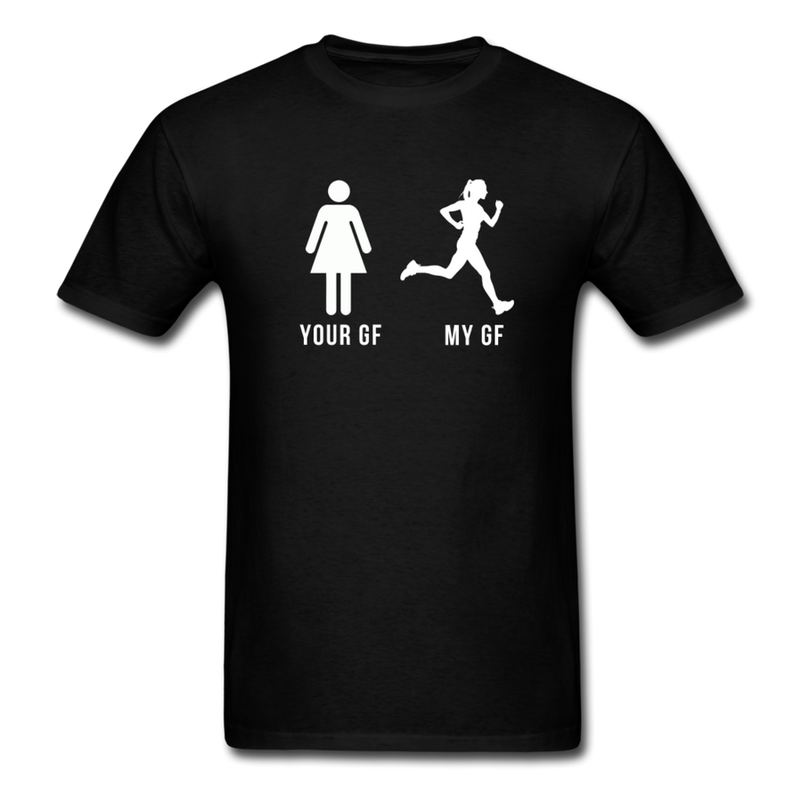 YOUR GF MY GF Unisex T-Shirt-Unisex Classic T-Shirt | Fruit of the Loom 3930-Teelime | shirts-hoodies-mugs