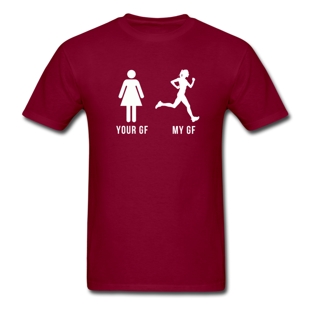 YOUR GF MY GF Unisex T-Shirt-Unisex Classic T-Shirt | Fruit of the Loom 3930-Teelime | shirts-hoodies-mugs