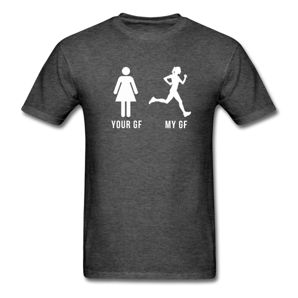 YOUR GF MY GF Unisex T-Shirt-Unisex Classic T-Shirt | Fruit of the Loom 3930-Teelime | shirts-hoodies-mugs