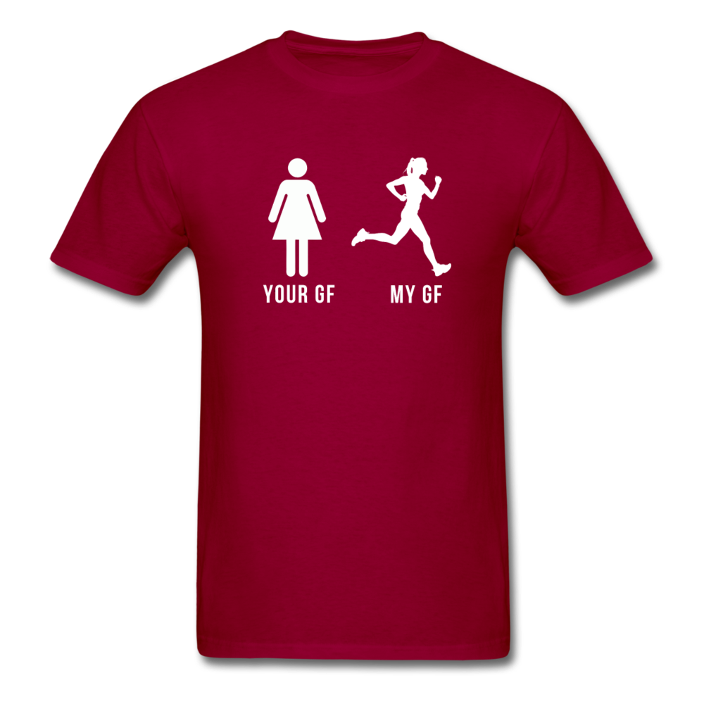 YOUR GF MY GF Unisex T-Shirt-Unisex Classic T-Shirt | Fruit of the Loom 3930-Teelime | shirts-hoodies-mugs