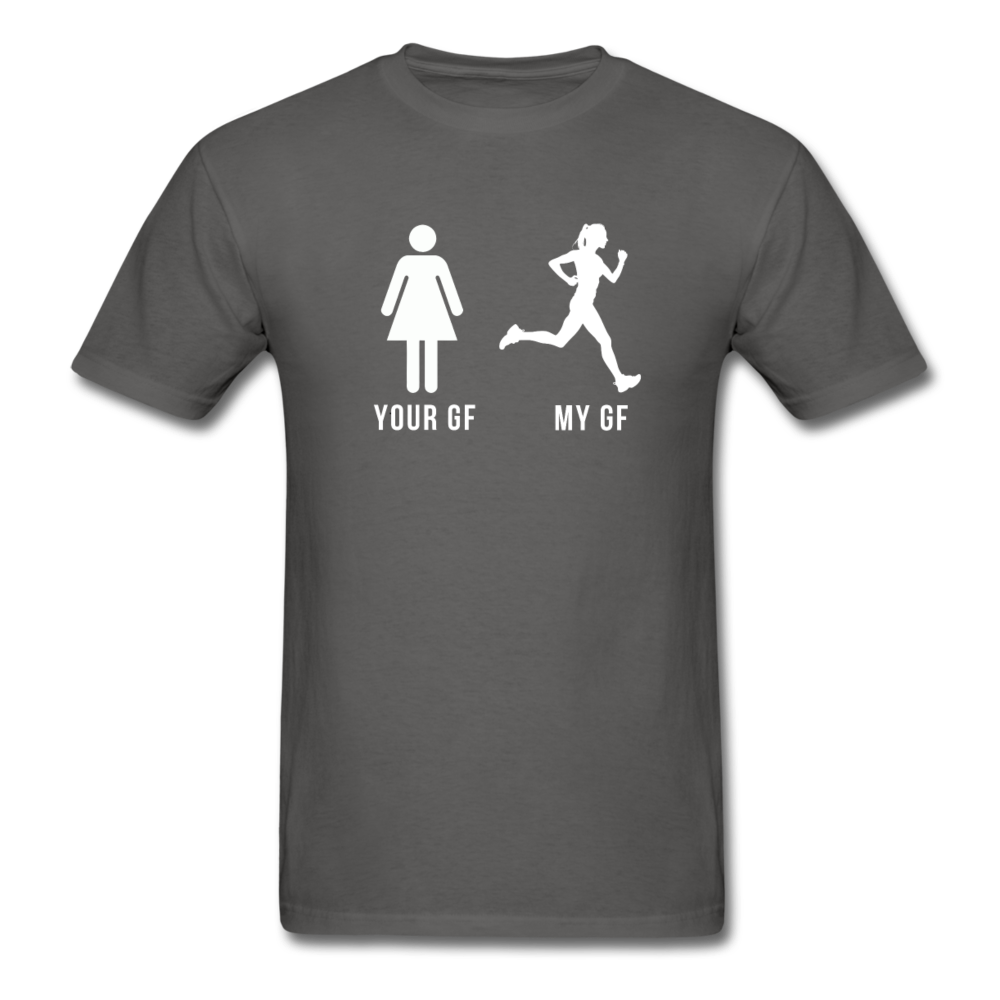 YOUR GF MY GF Unisex T-Shirt-Unisex Classic T-Shirt | Fruit of the Loom 3930-Teelime | shirts-hoodies-mugs
