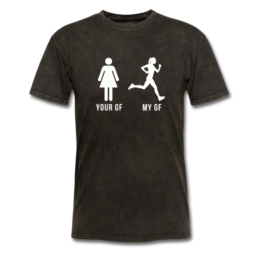 YOUR GF MY GF Unisex T-Shirt-Unisex Classic T-Shirt | Fruit of the Loom 3930-Teelime | shirts-hoodies-mugs