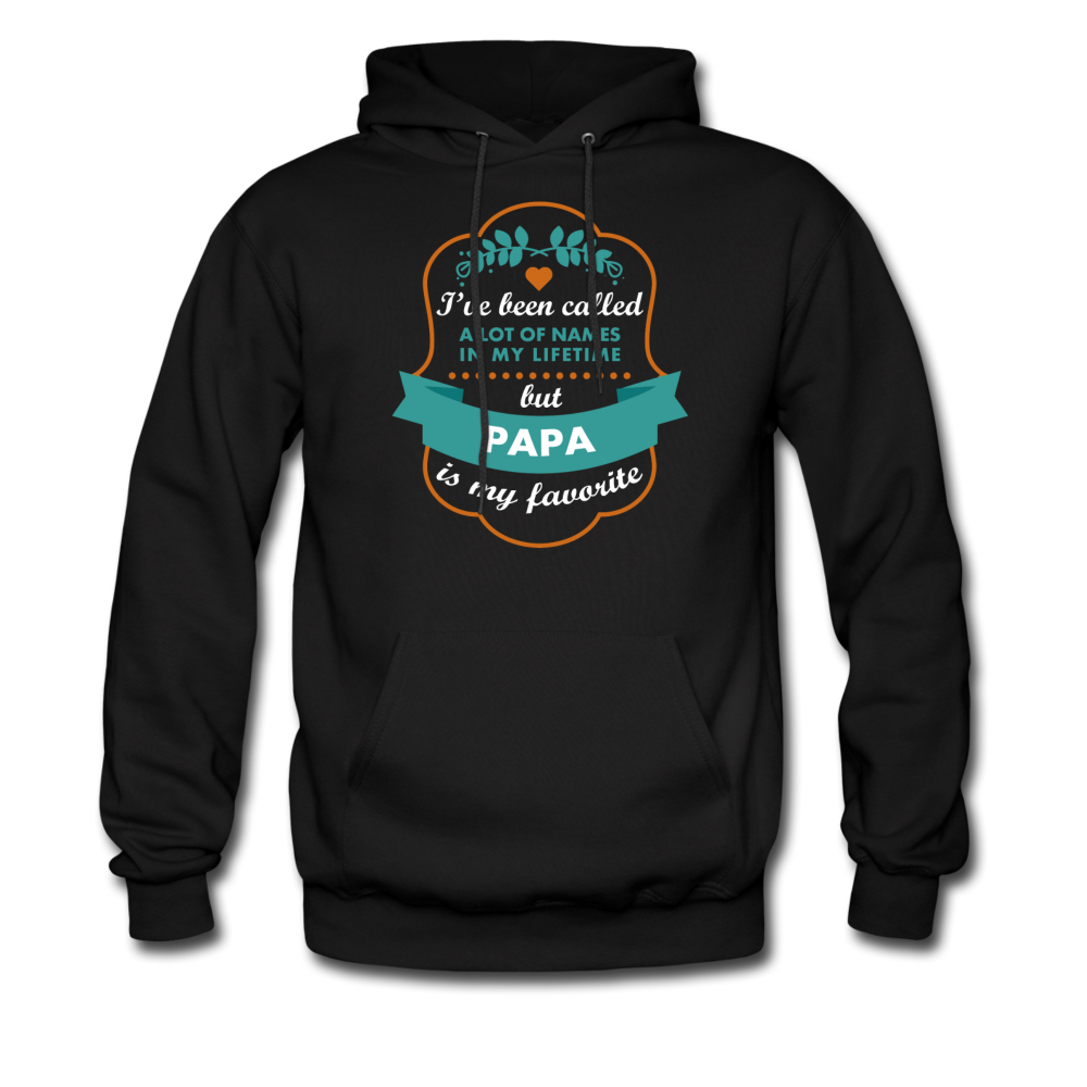 I've Been Called a Lot of Names In My Lifetime But Papa Is My Favourite Unisex Hoodie-Men's Hoodie | Hanes P170-Teelime | shirts-hoodies-mugs