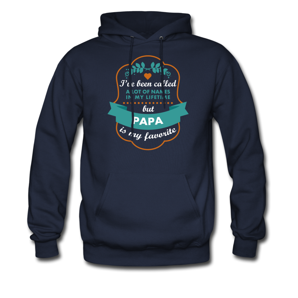 I've Been Called a Lot of Names In My Lifetime But Papa Is My Favourite Unisex Hoodie-Men's Hoodie | Hanes P170-Teelime | shirts-hoodies-mugs