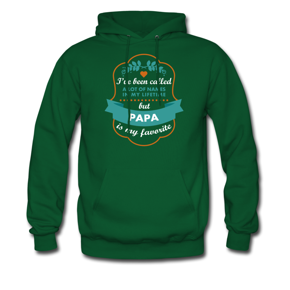 I've Been Called a Lot of Names In My Lifetime But Papa Is My Favourite Unisex Hoodie-Men's Hoodie | Hanes P170-Teelime | shirts-hoodies-mugs