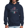 American Grown With Italian Roots Unisex Hoodie-Men's Hoodie | Hanes P170-Teelime | shirts-hoodies-mugs