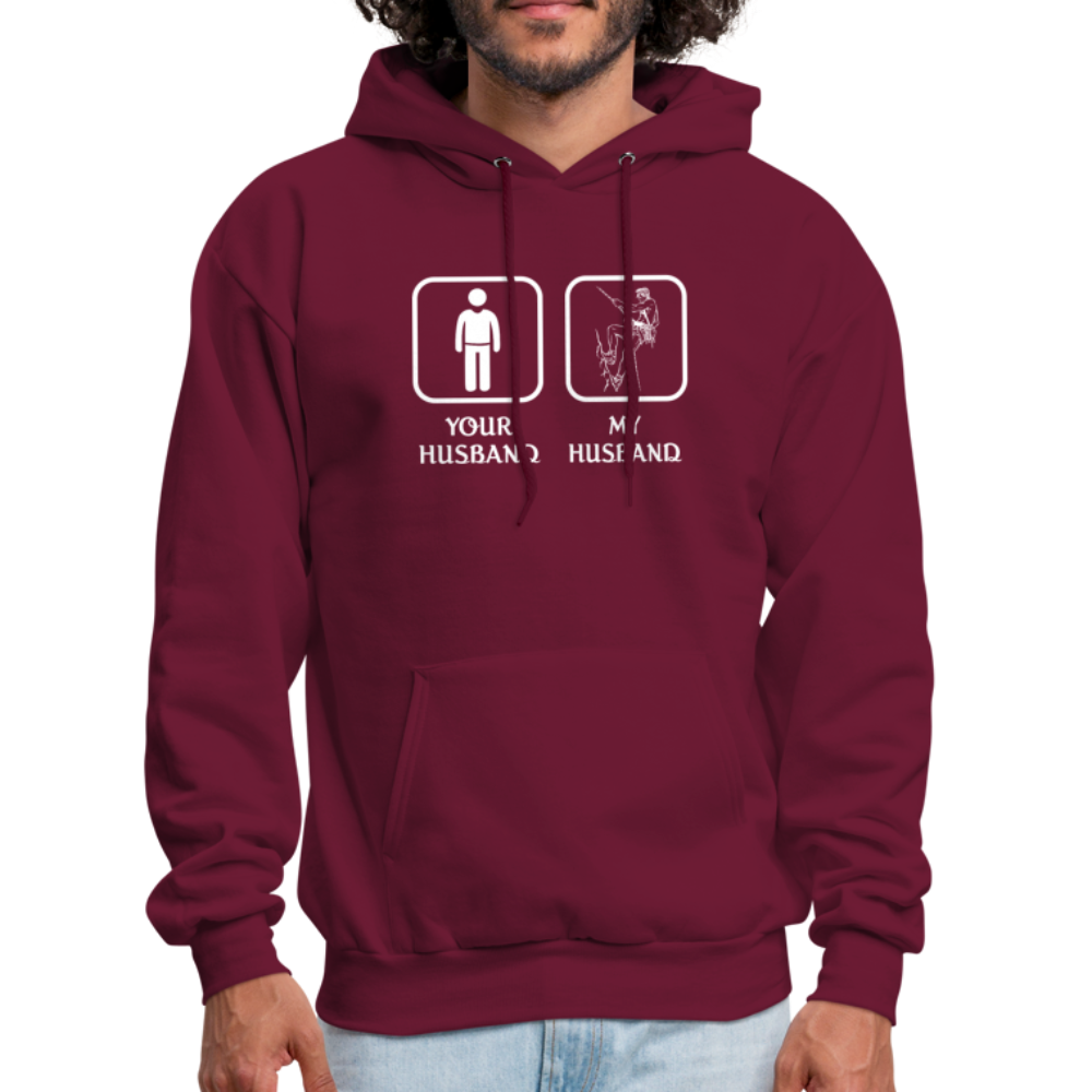 Climbing - Your Husband, My Husband Unisex Hoodie-Men's Hoodie | Hanes P170-Teelime | shirts-hoodies-mugs