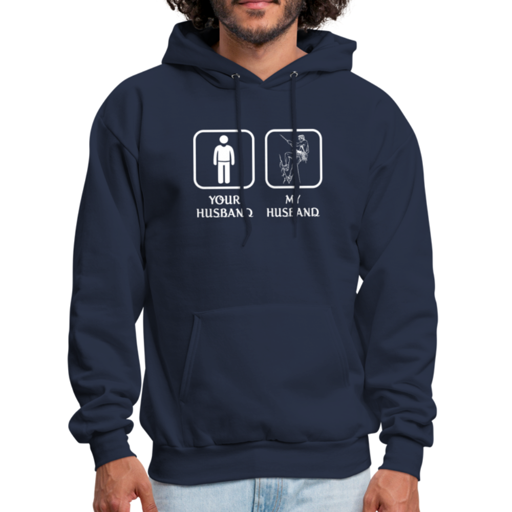 Climbing - Your Husband, My Husband Unisex Hoodie-Men's Hoodie | Hanes P170-Teelime | shirts-hoodies-mugs