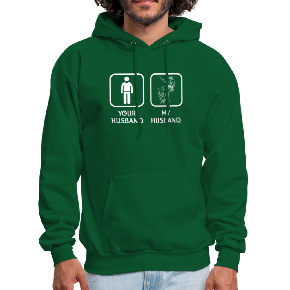 Climbing - Your Husband, My Husband Unisex Hoodie-Men's Hoodie | Hanes P170-Teelime | shirts-hoodies-mugs