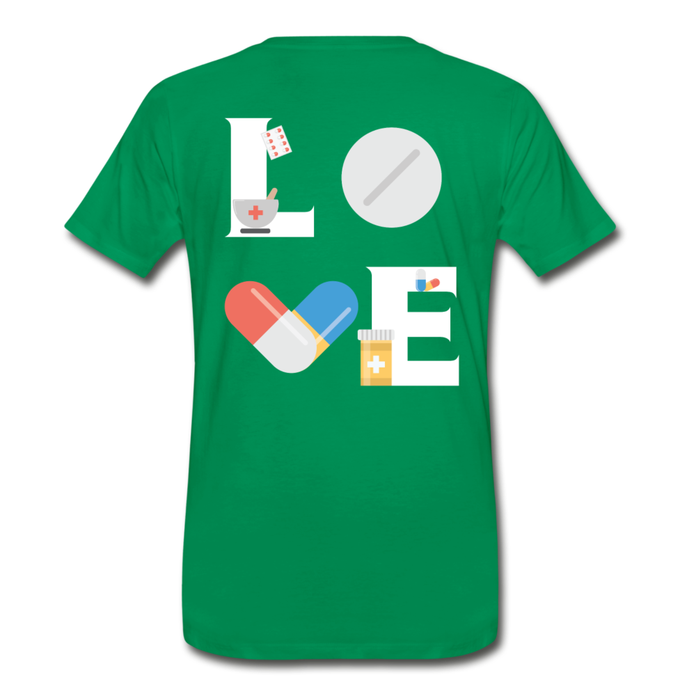 Pharmacist Back Unisex Premium T-Shirt-Men's Premium T-Shirt | Spreadshirt 812-Teelime | shirts-hoodies-mugs