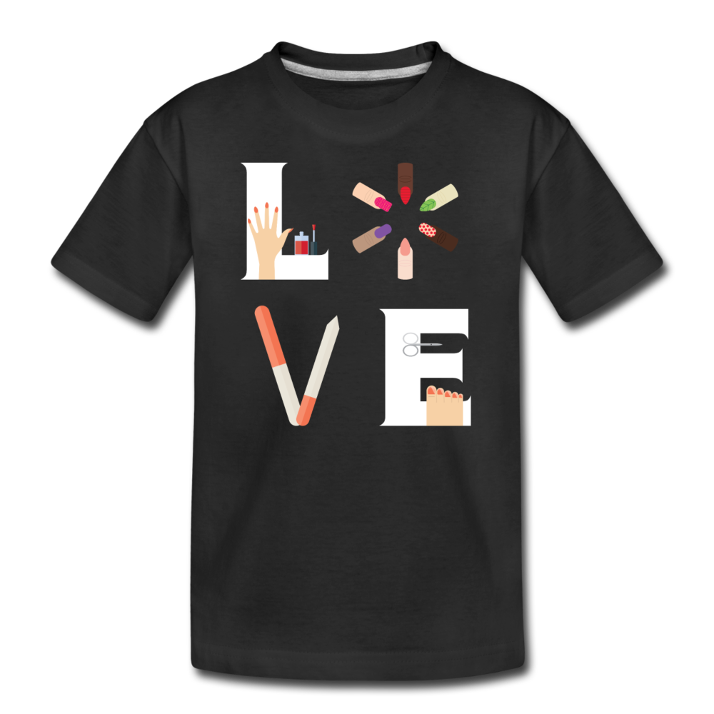 LOVE Nail Technician - Kids' Premium T-Shirt-Kids' Premium T-Shirt | Spreadshirt 815-Teelime | shirts-hoodies-mugs