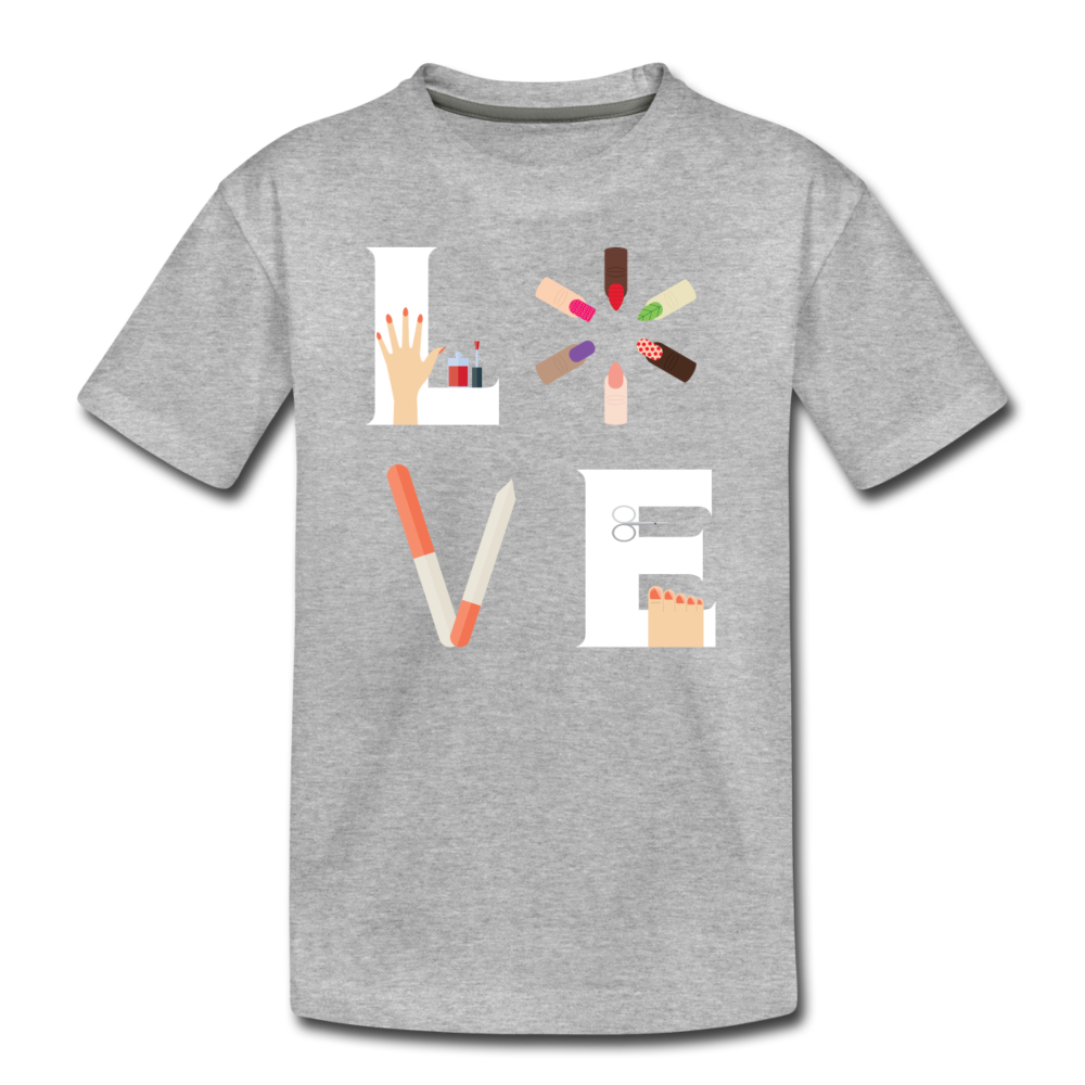 LOVE Nail Technician - Kids' Premium T-Shirt-Kids' Premium T-Shirt | Spreadshirt 815-Teelime | shirts-hoodies-mugs