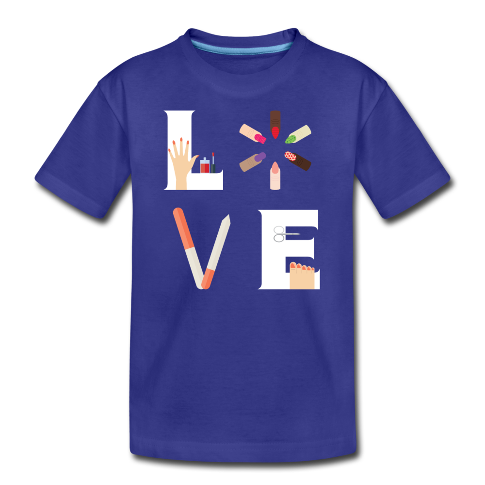 LOVE Nail Technician - Kids' Premium T-Shirt-Kids' Premium T-Shirt | Spreadshirt 815-Teelime | shirts-hoodies-mugs