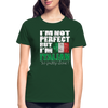 I'm not perfect but I'm Italian. So pretty close! Gildan Ultra Cotton Ladies T-Shirt-Ultra Cotton Ladies T-Shirt | Gildan G200L-Teelime | shirts-hoodies-mugs