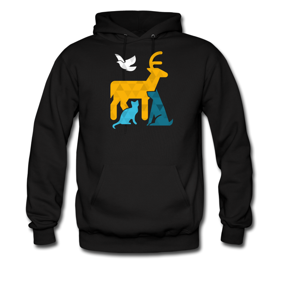 Animals need heroes too Unisex hoodie-Men's Hoodie | Hanes P170-Teelime | shirts-hoodies-mugs
