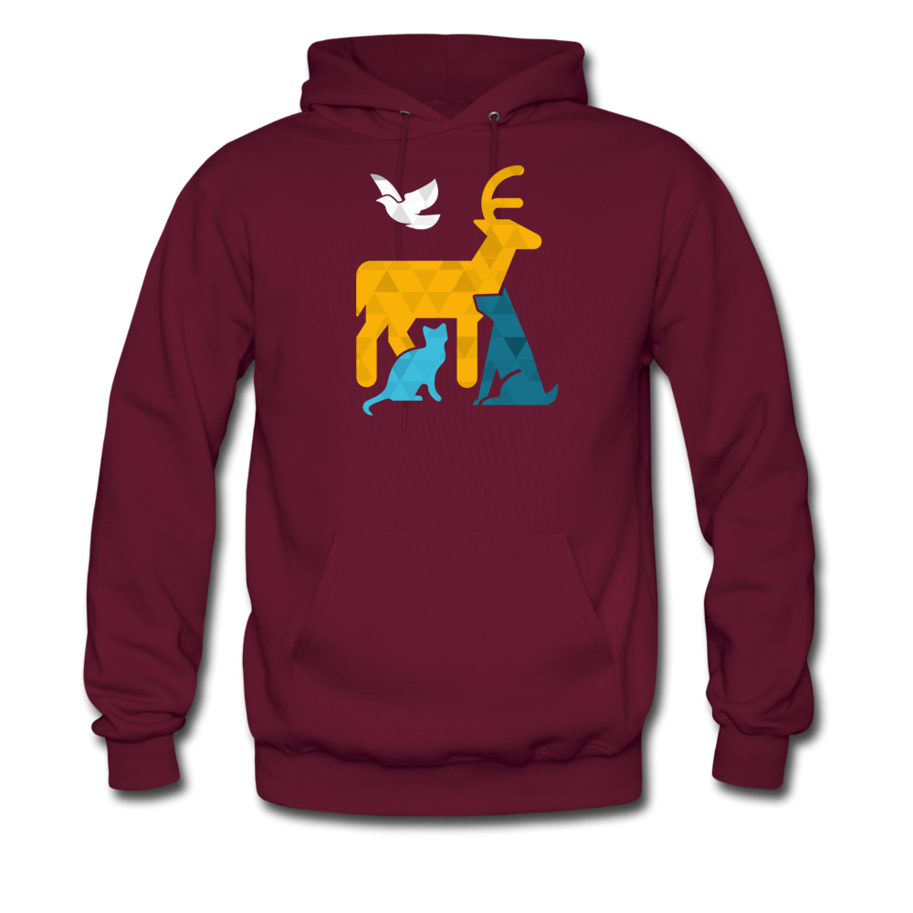 Animals need heroes too Unisex hoodie-Men's Hoodie | Hanes P170-Teelime | shirts-hoodies-mugs