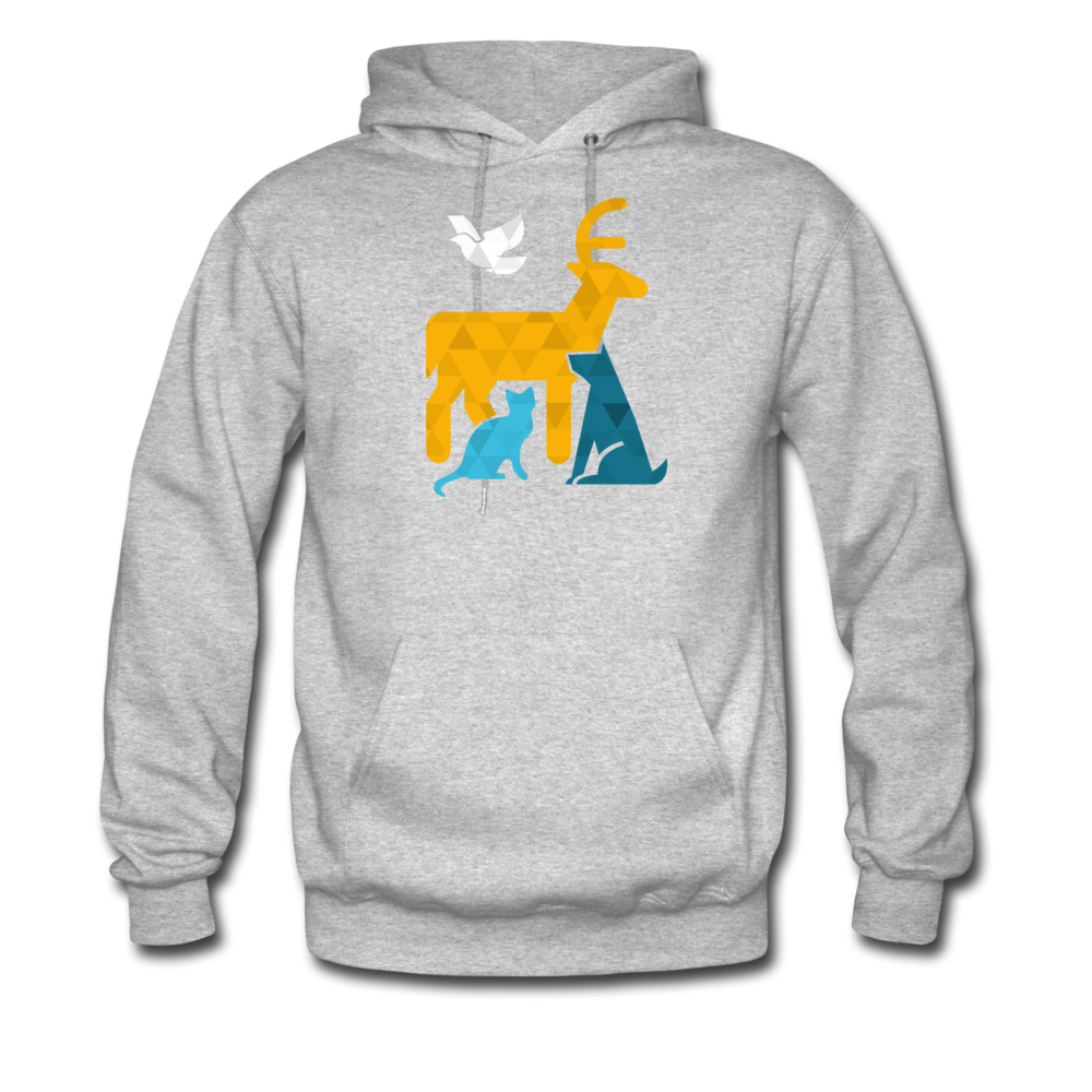 Animals need heroes too Unisex hoodie-Men's Hoodie | Hanes P170-Teelime | shirts-hoodies-mugs