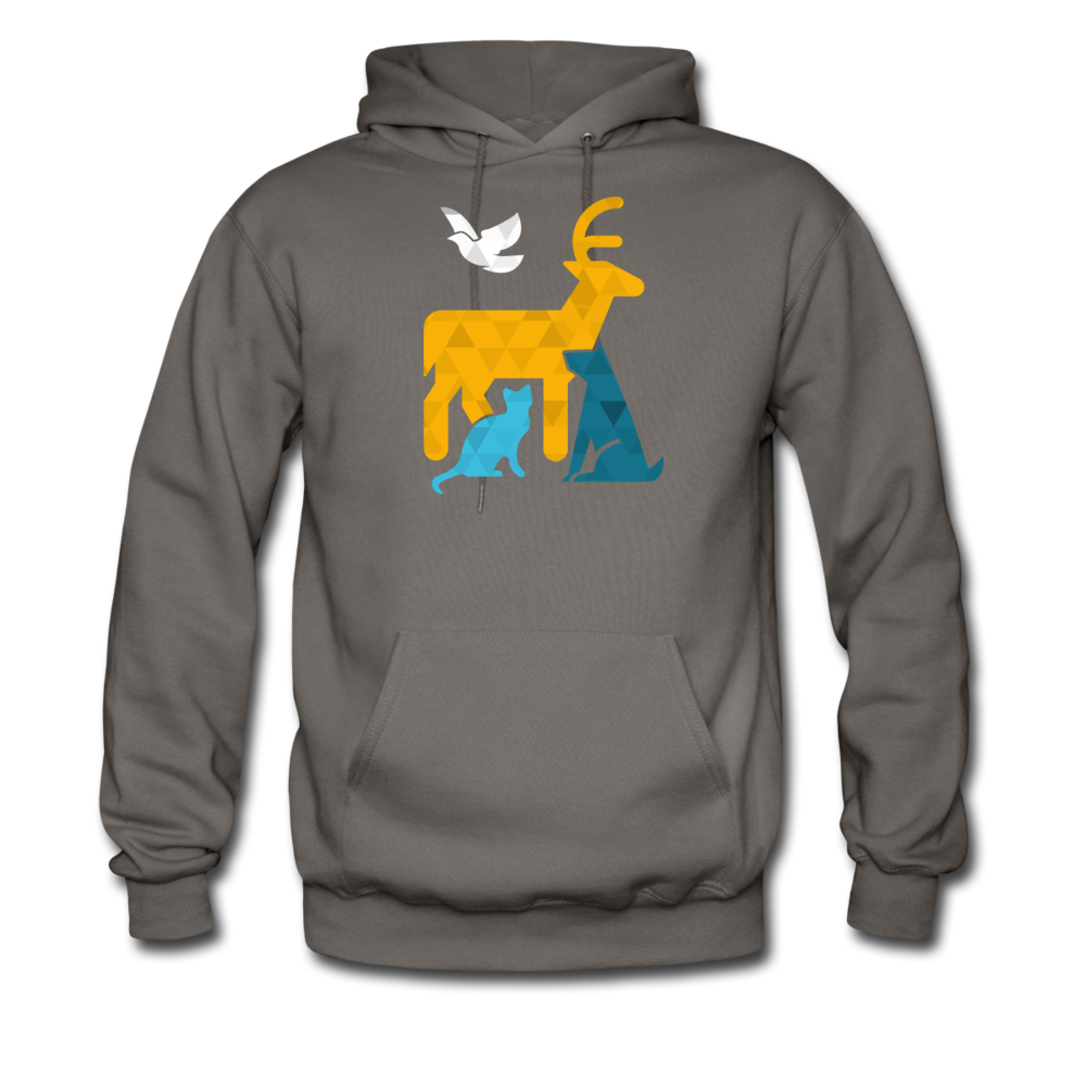 Animals need heroes too Unisex hoodie-Men's Hoodie | Hanes P170-Teelime | shirts-hoodies-mugs