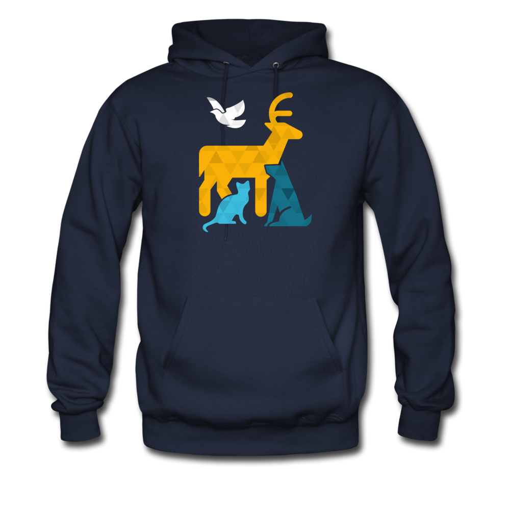 Animals need heroes too Unisex hoodie-Men's Hoodie | Hanes P170-Teelime | shirts-hoodies-mugs