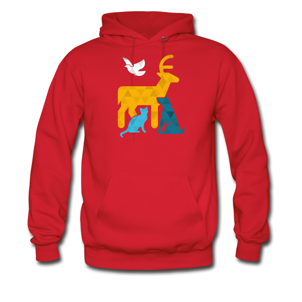 Animals need heroes too Unisex hoodie-Men's Hoodie | Hanes P170-Teelime | shirts-hoodies-mugs