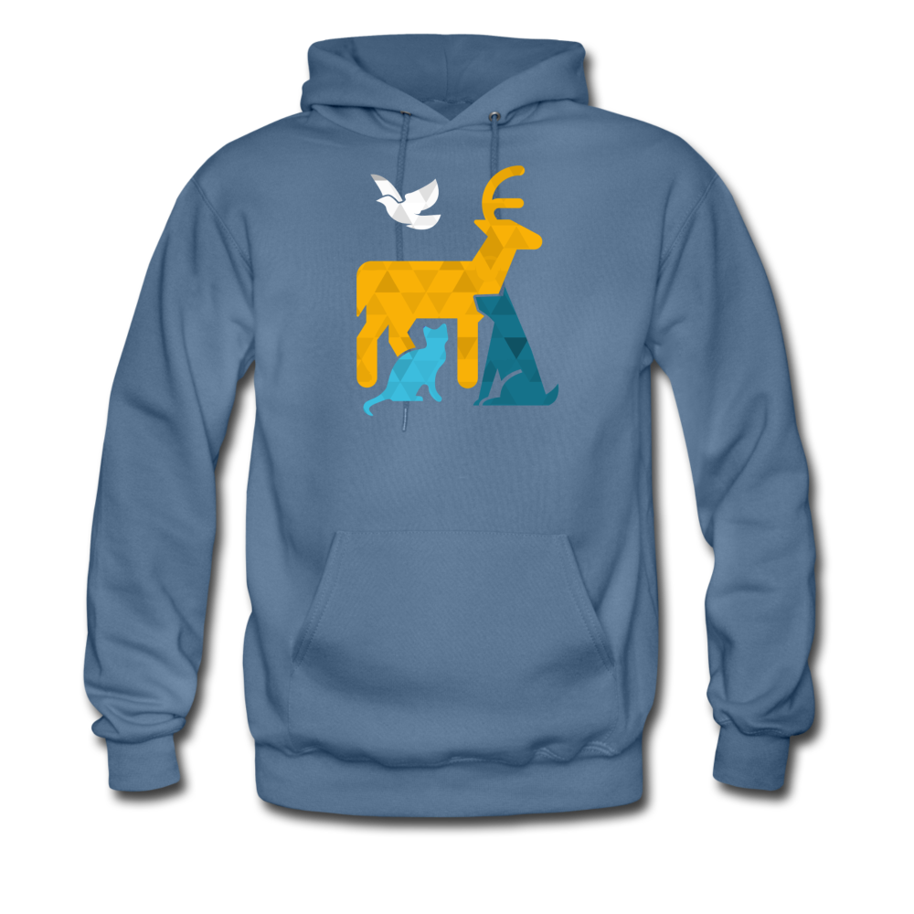 Animals need heroes too Unisex hoodie-Men's Hoodie | Hanes P170-Teelime | shirts-hoodies-mugs