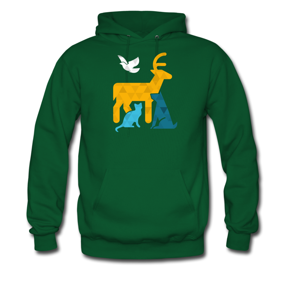 Animals need heroes too Unisex hoodie-Men's Hoodie | Hanes P170-Teelime | shirts-hoodies-mugs