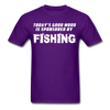 Good Mood is Sponsored by Fishing Unisex T-Shirt-Unisex Classic T-Shirt | Fruit of the Loom 3930-Teelime | shirts-hoodies-mugs