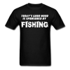 Good Mood is Sponsored by Fishing Unisex T-Shirt-Unisex Classic T-Shirt | Fruit of the Loom 3930-Teelime | shirts-hoodies-mugs