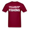 Good Mood is Sponsored by Fishing Unisex T-Shirt-Unisex Classic T-Shirt | Fruit of the Loom 3930-Teelime | shirts-hoodies-mugs