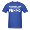 Good Mood is Sponsored by Fishing Unisex T-Shirt-Unisex Classic T-Shirt | Fruit of the Loom 3930-Teelime | shirts-hoodies-mugs