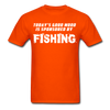 Good Mood is Sponsored by Fishing Unisex T-Shirt-Unisex Classic T-Shirt | Fruit of the Loom 3930-Teelime | shirts-hoodies-mugs