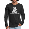 BJJ Tap Snap or Nap Unisex Longsleeve-Men's Premium Long Sleeve T-Shirt | Spreadshirt 875-Teelime | shirts-hoodies-mugs