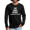 BJJ Tap Snap or Nap Unisex Longsleeve-Men's Premium Long Sleeve T-Shirt | Spreadshirt 875-Teelime | shirts-hoodies-mugs