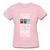 Sleep With a Gamer We Push All the Right Buttons Gildan Ultra Cotton Ladies T-Shirt-Ultra Cotton Ladies T-Shirt | Gildan G200L-Teelime | shirts-hoodies-mugs