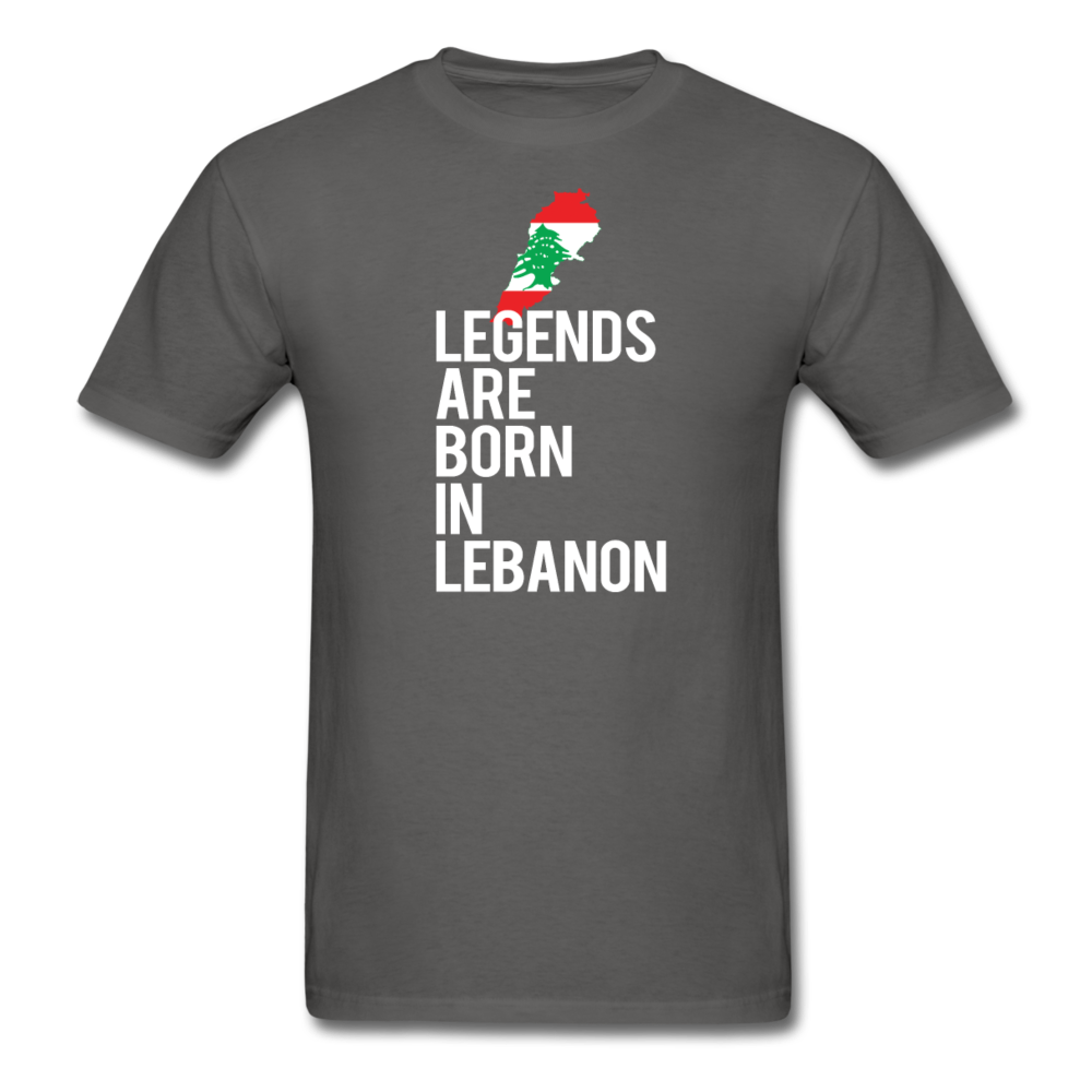 Legends Are Born in Lebanon Unisex T-Shirt-Unisex Classic T-Shirt | Fruit of the Loom 3930-Teelime | shirts-hoodies-mugs