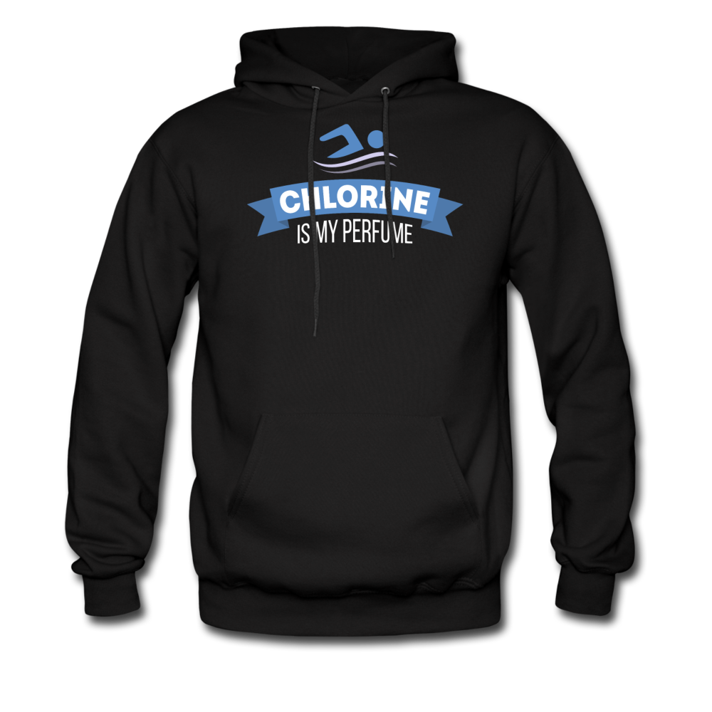 Swimming - Chlorine Is My Perfume Unisex Hoodie-Men's Hoodie | Hanes P170-Teelime | shirts-hoodies-mugs