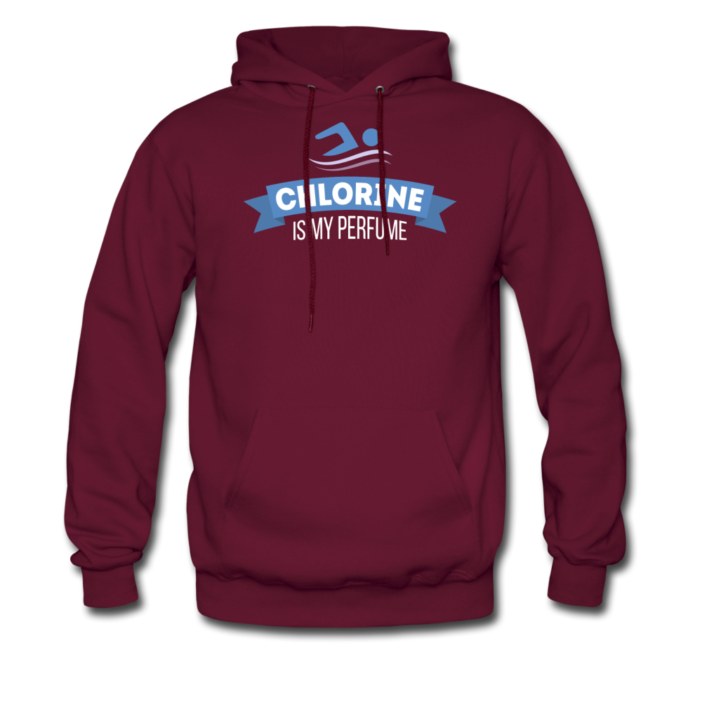 Swimming - Chlorine Is My Perfume Unisex Hoodie-Men's Hoodie | Hanes P170-Teelime | shirts-hoodies-mugs