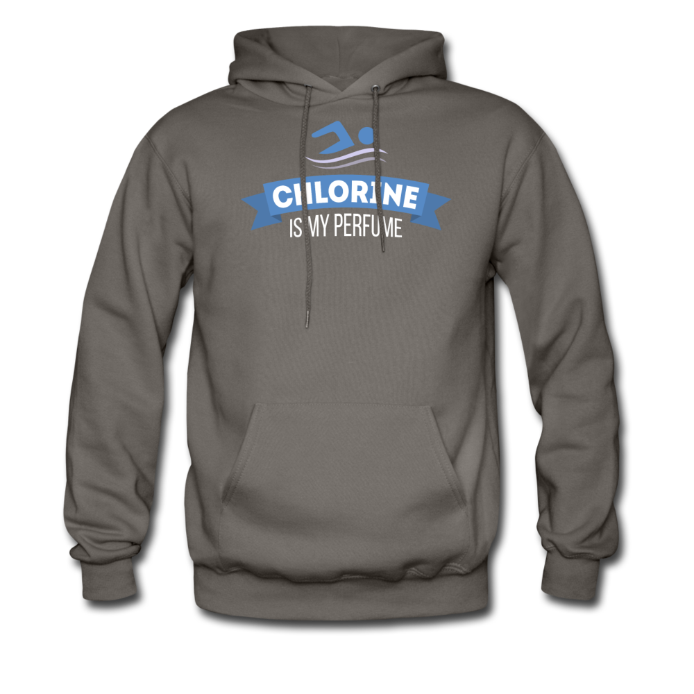 Swimming - Chlorine Is My Perfume Unisex Hoodie-Men's Hoodie | Hanes P170-Teelime | shirts-hoodies-mugs