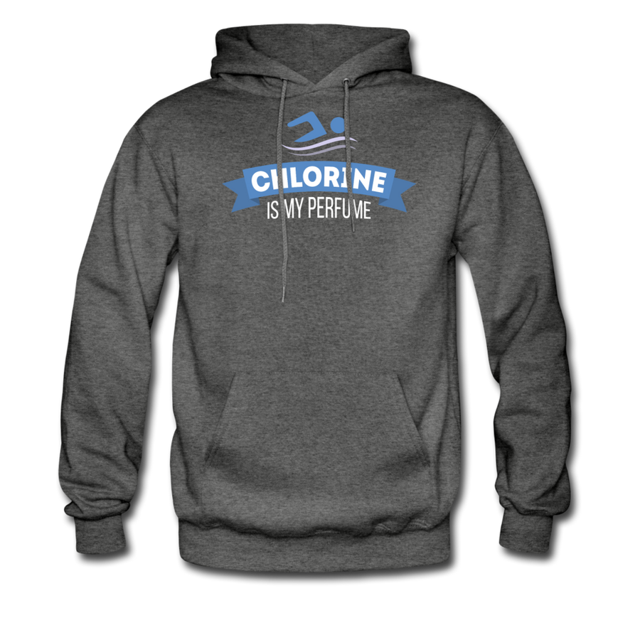 Swimming - Chlorine Is My Perfume Unisex Hoodie-Men's Hoodie | Hanes P170-Teelime | shirts-hoodies-mugs