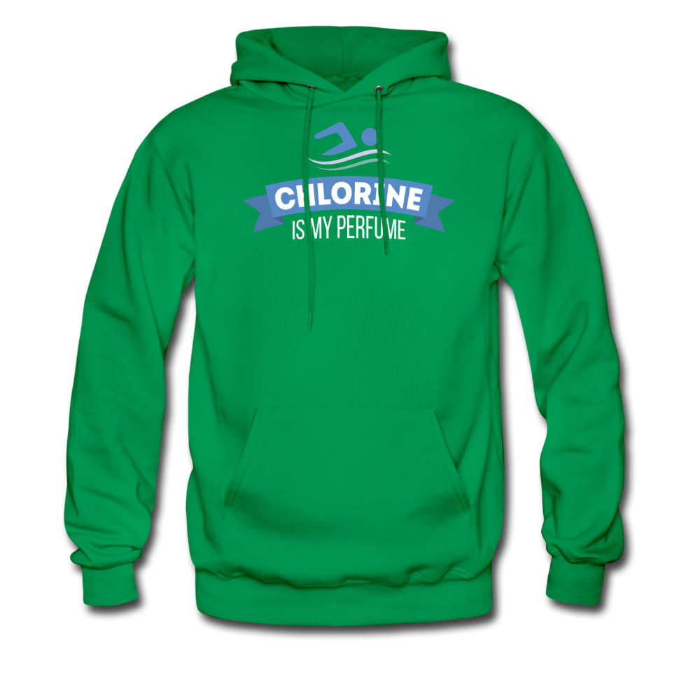 Swimming - Chlorine Is My Perfume Unisex Hoodie-Men's Hoodie | Hanes P170-Teelime | shirts-hoodies-mugs