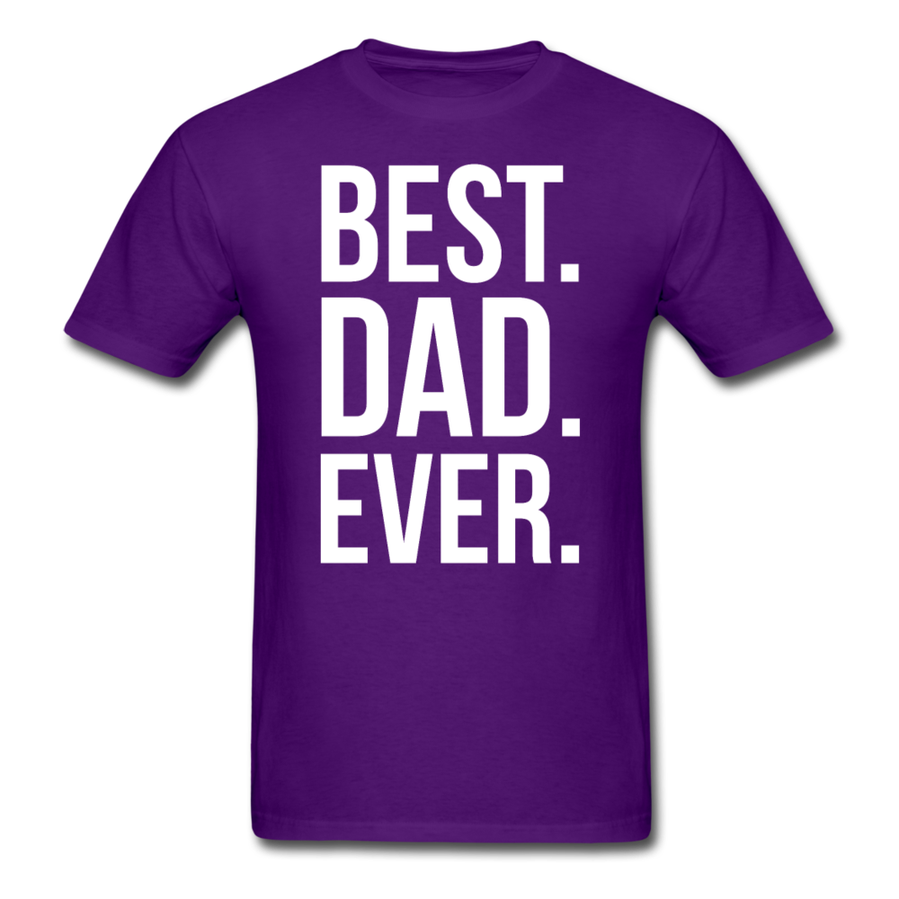 Best Dad Ever Unisex T-Shirt-Unisex Classic T-Shirt | Fruit of the Loom 3930-Teelime | shirts-hoodies-mugs