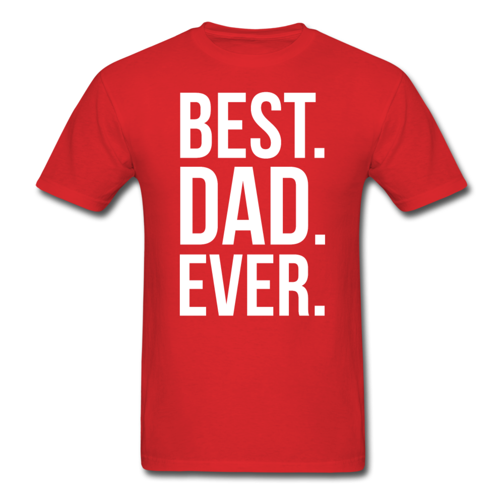 Best Dad Ever Unisex T-Shirt-Unisex Classic T-Shirt | Fruit of the Loom 3930-Teelime | shirts-hoodies-mugs