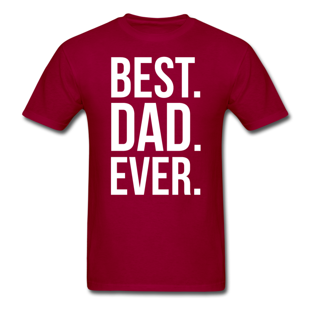 Best Dad Ever Unisex T-Shirt-Unisex Classic T-Shirt | Fruit of the Loom 3930-Teelime | shirts-hoodies-mugs