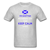 I'm Scottish We Dinnae Dae That Keep Calm Thing Unisex T-Shirt-Unisex Classic T-Shirt | Fruit of the Loom 3930-Teelime | shirts-hoodies-mugs