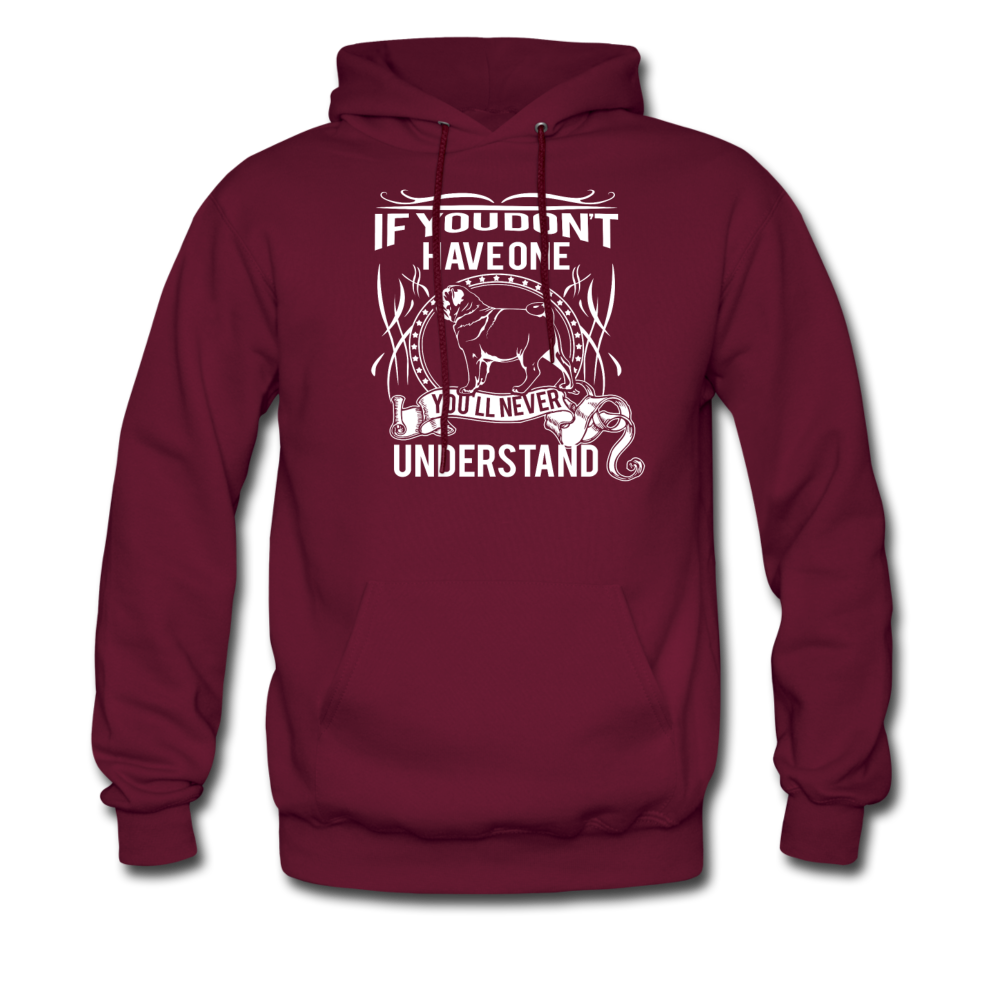 If you don't have one Pug you'll never understand Unisex Hoodie-Men's Hoodie | Hanes P170-Teelime | shirts-hoodies-mugs