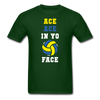 Volleyball - Ace ace in yo face Unisex T-Shirt-Unisex Classic T-Shirt | Fruit of the Loom 3930-Teelime | shirts-hoodies-mugs