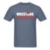 Wrestling It's what men do during boys basketball season Unisex T-Shirt-Unisex Classic T-Shirt | Fruit of the Loom 3930-Teelime | shirts-hoodies-mugs