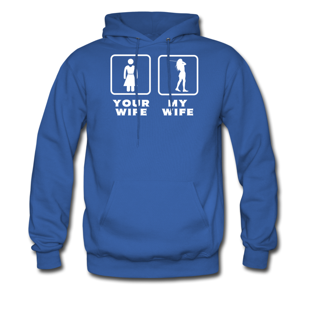 Your WIfe My Wife Golf Unisex Hoodie-Men's Hoodie | Hanes P170-Teelime | shirts-hoodies-mugs