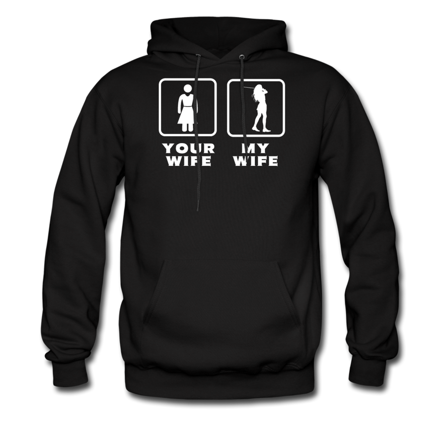 Your WIfe My Wife Golf Unisex Hoodie-Men's Hoodie | Hanes P170-Teelime | shirts-hoodies-mugs